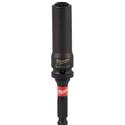 Milwaukee SHOCKWAVE 3/8" & 1/2" 2-in-1 Lineman's 12PT Socket 49-66-5119