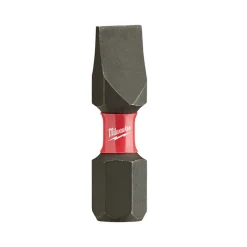 Milwaukee SHOCKWAVE INSERT BIT SLOTTED 1/4" (Each) 48-32-4718