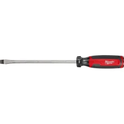 Milwaukee 3/8" Slotted 8" Cushion Grip Demolition Screwdriver (USA) MT210