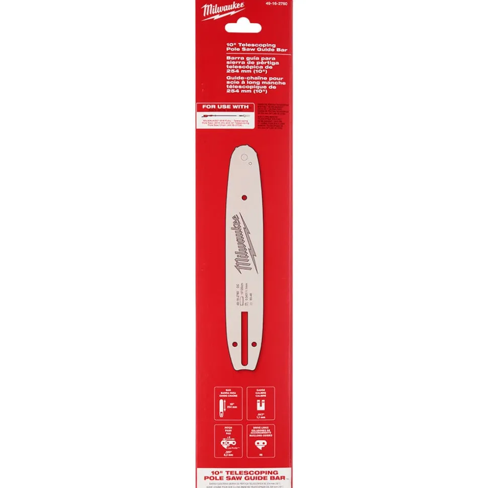 Milwaukee 10" Telescoping Pole Saw Guide Bar 49-16-2760
