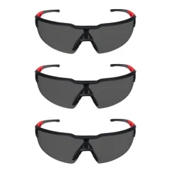 Milwaukee Tinted Anti-Scratch Safety Glasses (3 Pack) 48-73-2054