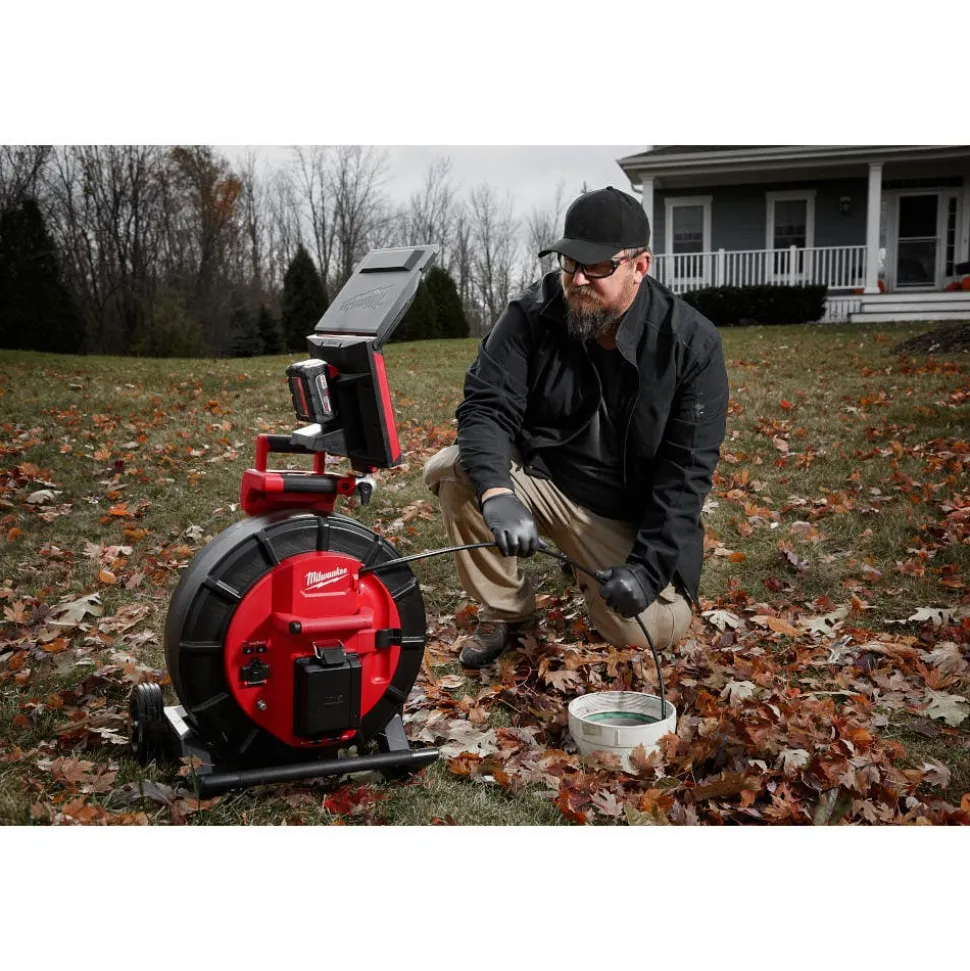 Milwaukee Tool 200’ Mid-Stiff Modular Pipeline Inspection Reel 3975-20