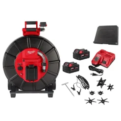 Milwaukee Tool M18 325’ Stiff Modular Pipeline Inspection System 3976-22
