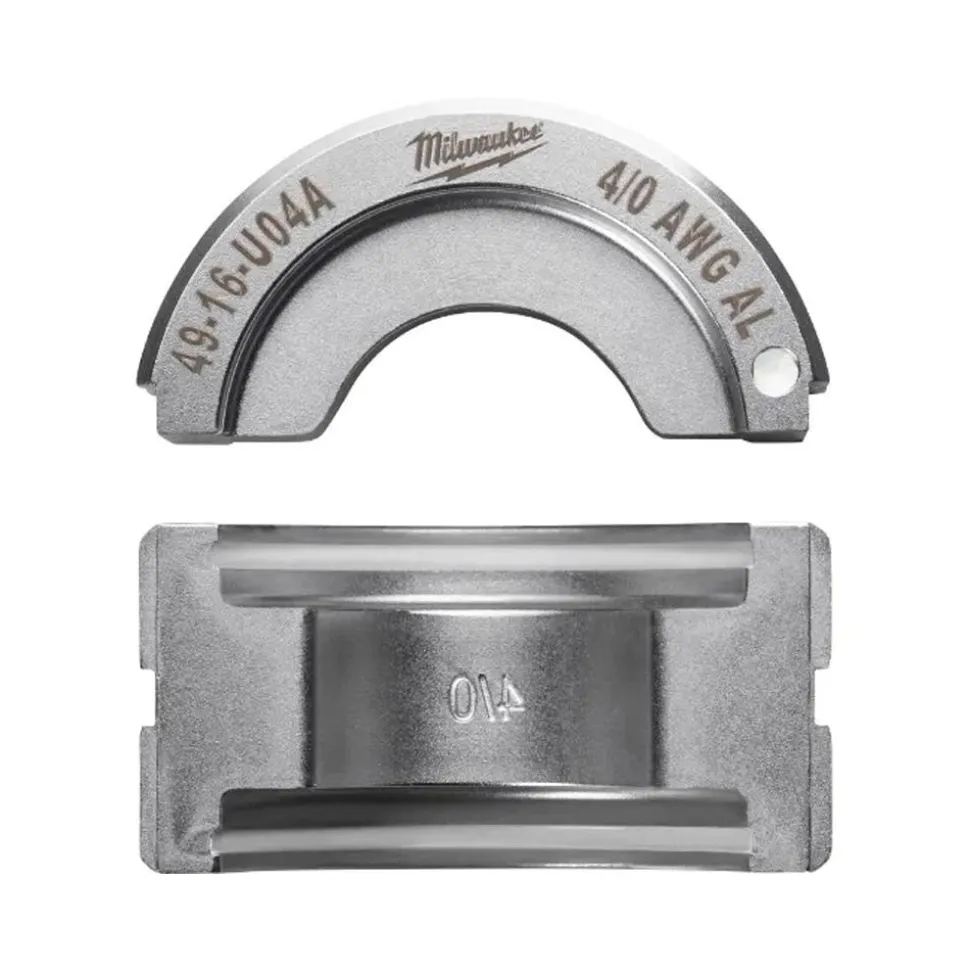 Milwaukee Tools 4/0 Aluminum U Style Die 49-16-U04A
