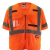 Milwaukee Tools ANSI Class 3 Mesh Safety Vest Hi-Vis Orange 48-73-513O