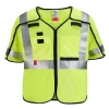 Milwaukee Tools AR/FR Cat. 1 Class 3 Breakaway Mesh Safety Vest ANSI/CSA High Vis 48-73-523