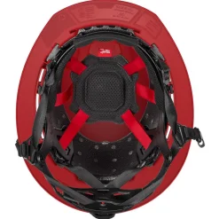 Milwaukee Tools BOLT™ Red Full Brim Vented Safety Helmet – Type 2, Class C 48-73-1658