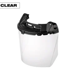 Milwaukee Tools BOLT Task Full Face Shield - Clear Uncoated Lens (Compatible with Milwaukee BOLT Safety Helmets & BOLT Hard Hats) 48-73-1460