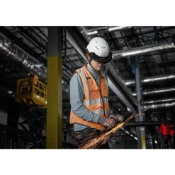 Milwaukee Tools BOLT Task Full Face Shield - Clear Uncoated Lens (Compatible with Milwaukee BOLT Safety Helmets & BOLT Hard Hats) 48-73-1460