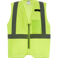 Milwaukee Tools Class 2 High Visibility Mesh One Pocket CSA Safety Vest Hi-Vis Orange 48-73-225O