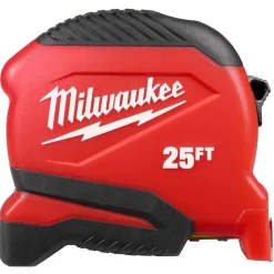 Milwaukee Tools 25' Compact Tape Measure 48-22-1725
