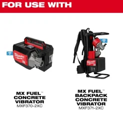 Milwaukee Tools 1-1/4" Concrete Vibrator Short Head 48-37-5012S