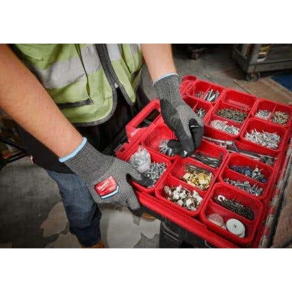 Milwaukee Tools Cut Level 2 High-Dexterity Nitrile Dipped Gloves 48-73-712