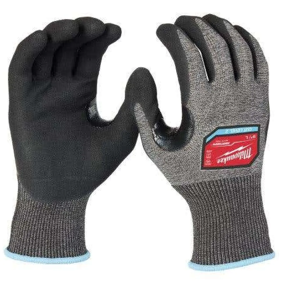 Milwaukee Tools Cut Level 2 High-Dexterity Nitrile Dipped Gloves 48-73-712