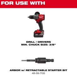 Milwaukee Tools 4-1/2" Diamond Max Hole Saw 49-56-5691