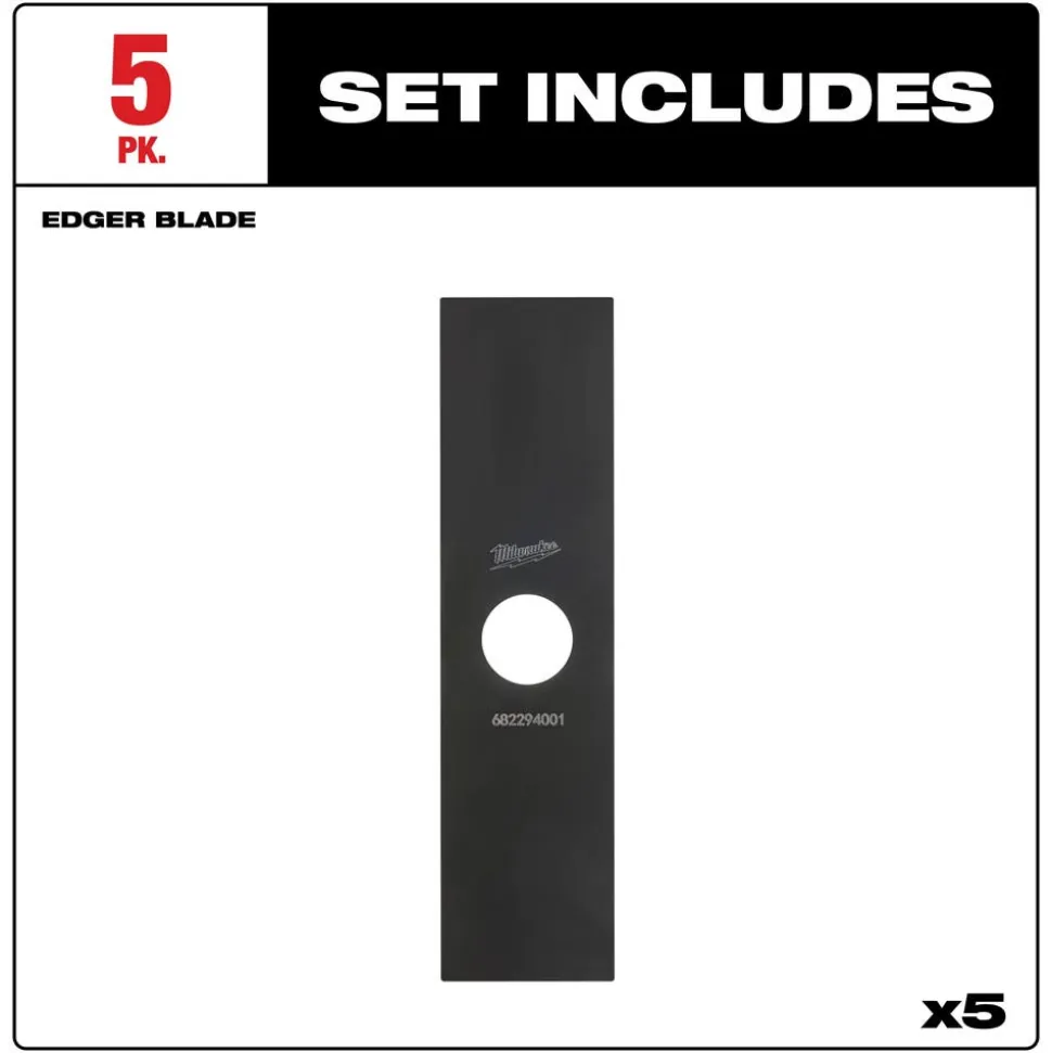 Milwaukee Tools 8” Edger Blade 5 PK 49-16-2815