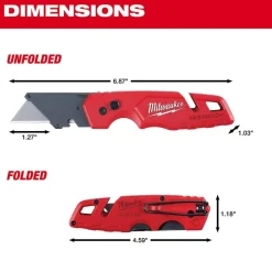 Milwaukee Tools FASTBACK with Storage & 50PC General Utility Blades Set 48-22-1504