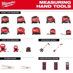 Milwaukee Tools 25ft STUD™ Tape Measure with Engineer's Scale 48-22-1425E