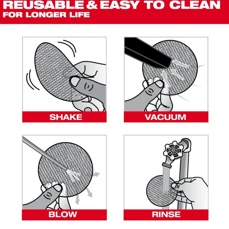 Milwaukee Tools 3” 320 Grit Mesh Sanding Discs with POWERGRID Tear Resistant Mesh – 12 pk + Pad Saver 48-80-6320