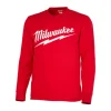 Milwaukee Tools Heavy Duty Long Sleeve with Logo T-Shirt Red 608R