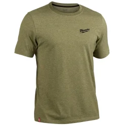 Milwaukee Tools Hybrid Short Sleeve Work T-Shirt Green 603GN