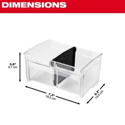 Milwaukee Tools Large Bin for PACKOUT Tilt Bin Organizer 48-22-8434