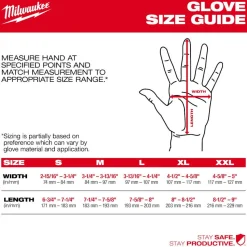 Milwaukee Tools Lightweight Work Glove 48-73-852