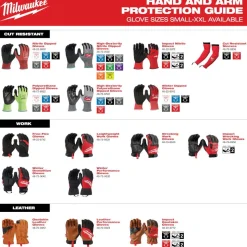 Milwaukee Tools Lightweight Work Glove 48-73-852
