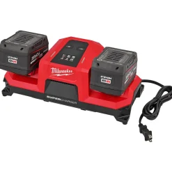 Milwaukee Tools M18 Dual Bay Simultaneous Super Charger w/ 4 Point Mounting 48-59-1816