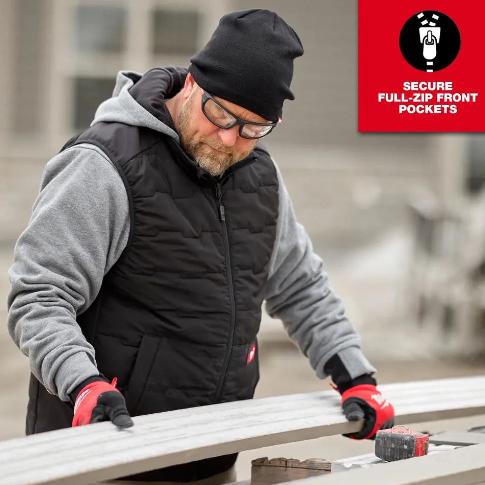 Milwaukee Tools Men's FREEFLEX™ Lightweight Insulated Vest Black