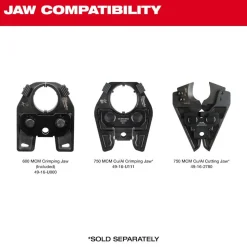 Milwaukee Tools M18™ FORCE LOGIC™ 600 MCM Crimper with #8 - 600 MCM Cu Dies 2679-600CU