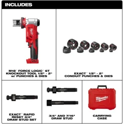 Milwaukee Tools M18™ FORCE LOGIC™ 6T Knockout Tool 1/2