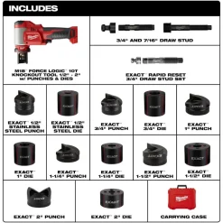 Milwaukee Tools M18™ FORCE LOGIC™ 10 Ton Knockout Tool 1/2