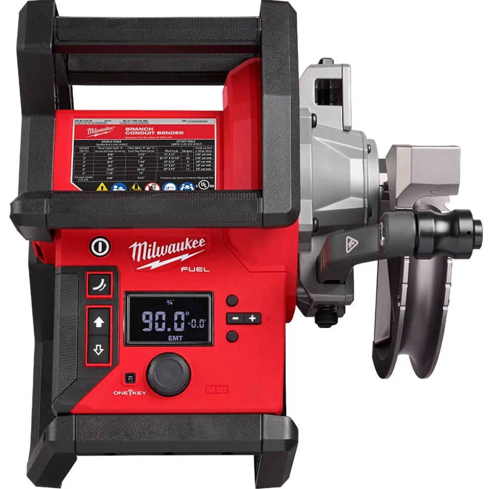 Milwaukee Tools M18 FUEL™ BRANCH CONDUIT BENDER w/ AUTO-ZERO™ 5150-20