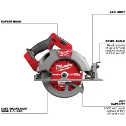 Milwaukee Tools M18 FUEL 7-1/4” Circular Saw (Tool Only) 2834-20