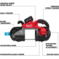 Milwaukee Tools M18 FUEL Dual Trigger Deep Cut Band Saw Kit 2929S-22