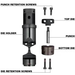 Milwaukee Tools M18 FUEL™ 10 Ga Die Holder Kit 48-44-0276