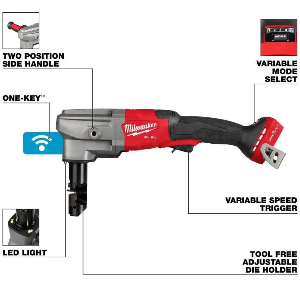 Milwaukee Tools M18 FUEL 10 Gauge Nibbler (Bare Tool) 3476-20