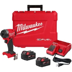 Milwaukee Tools M18 FUEL 1/4" Hex Impact Driver Kit and M18 FUEL SAWZALL Recip Saw (Bare Tool) KIT-2953-22-2821-20