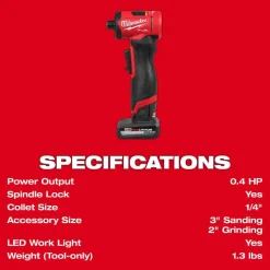 Milwaukee Tools M12 FUEL™ 1/4