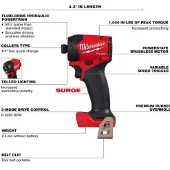 Milwaukee Tools M18 FUEL™ SURGE™ 1/4