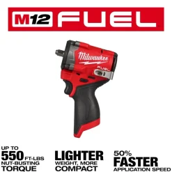 Milwaukee Tools M12 FUEL 3-Tool Combo Kit 3424-23
