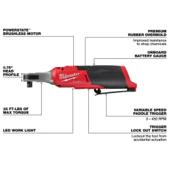 Milwaukee Tools M12 FUEL 3-Tool Combo Kit 3424-23