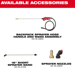 Milwaukee Tools M18™ 4-Gallon Backpack Sprayer w/ SWITCH TANK™ (Tool Only) 3019-20PS