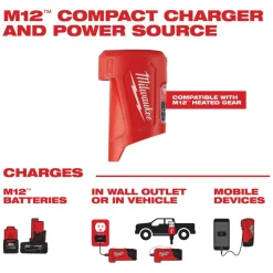 Milwaukee Tools M12 Heated Hoodie Grey, Kit 306G-21