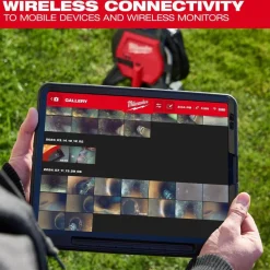 Milwaukee Tools M12 85’ High Flex Compact Inspection Camera Kit 3318-22B