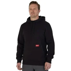 Milwaukee Tools Midweight Pullover Hoodie Black 351B