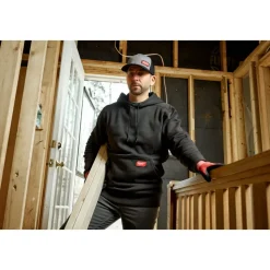 Milwaukee Tools Midweight Pullover Hoodie Black 351B