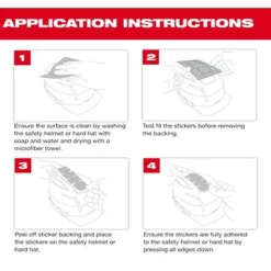 Milwaukee Tools Milwaukee BOLT Reflective Sticker Set, Silver, 5 Piece, 20 Pack 48-73-4600B