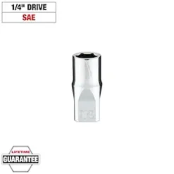 Milwaukee Tools Milwaukee 1/4 in. Drive 9/32 in. SAE 6-Point Socket 45-34-9004